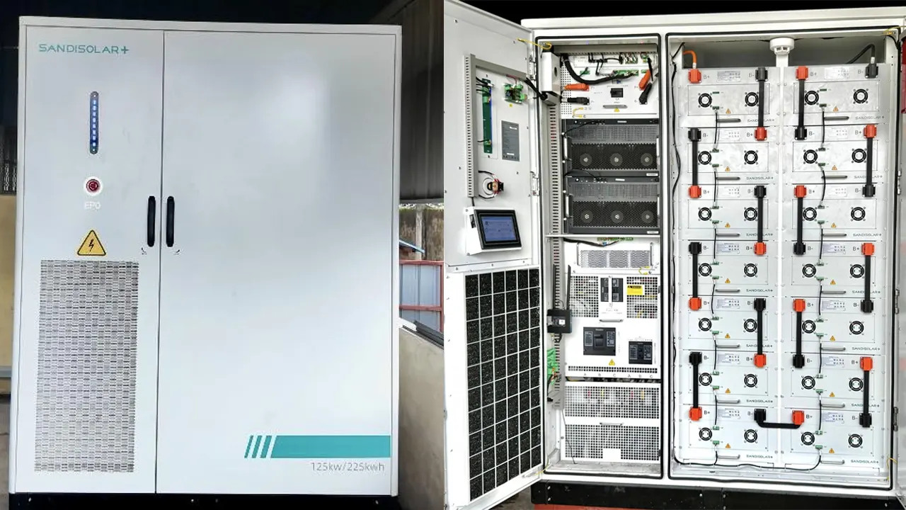 Rozwiązanie typu all-in-one magazynowanie energii