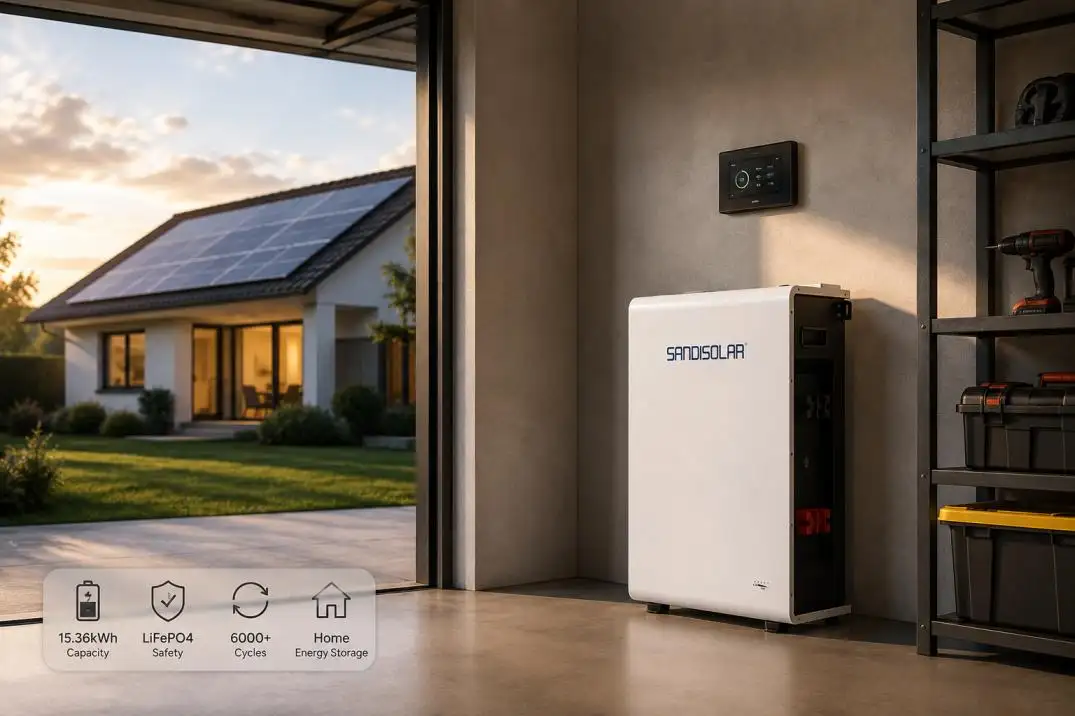 Bateria LiFePO₄ 15,36 kWh